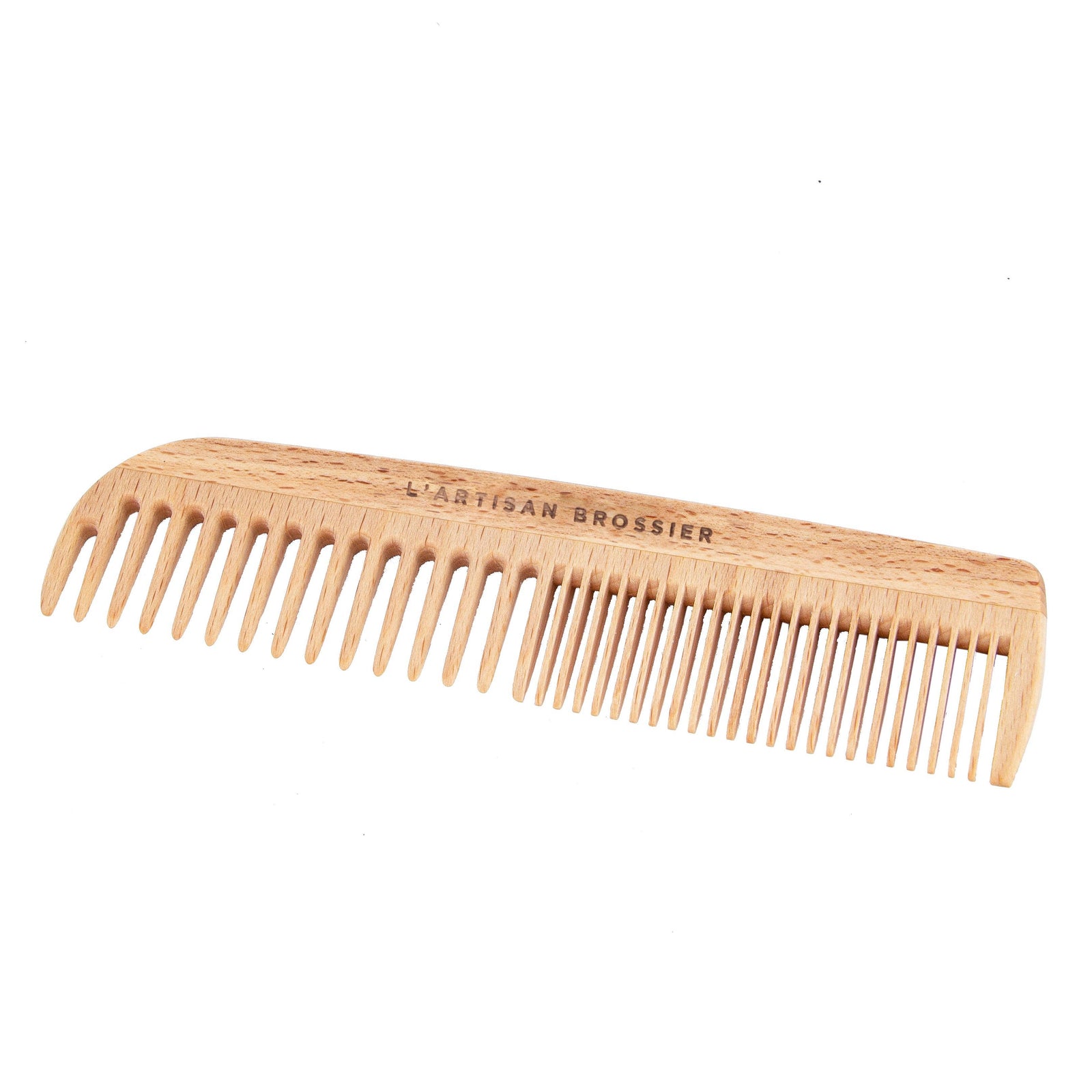 L'Artisan Brossier Large Beechwood Comb
