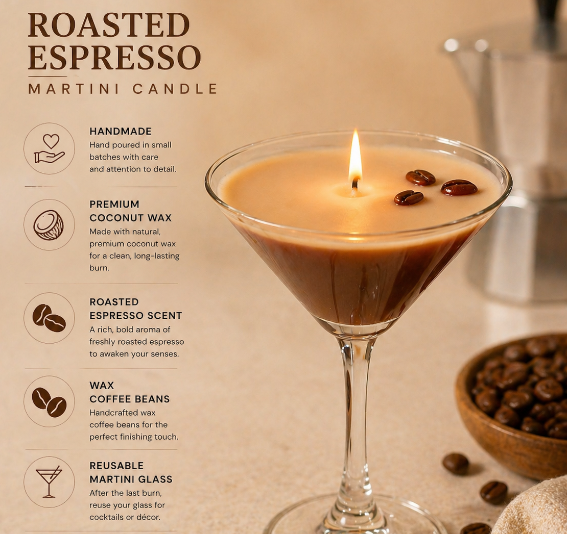 French Toast - Espresso Martini Candle