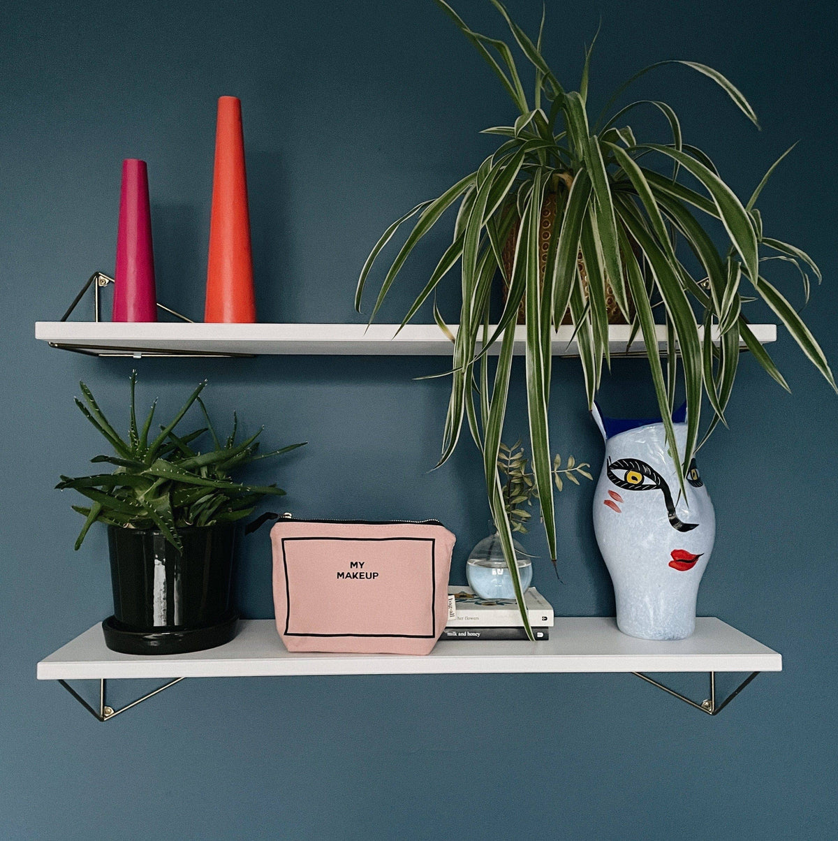 My Makeup Pouch, Coated Lining Pink/Blush