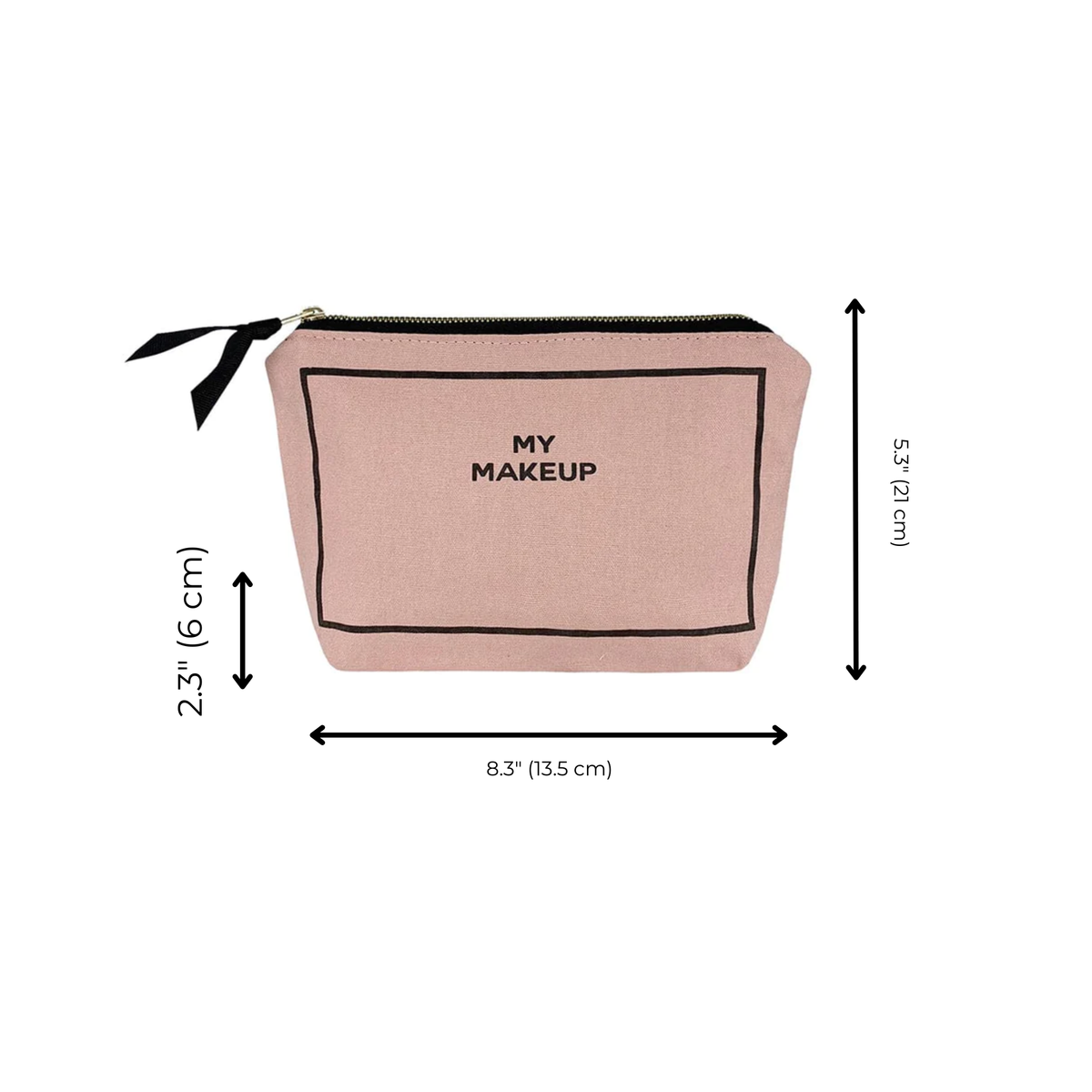 My Makeup Pouch, Coated Lining Pink/Blush