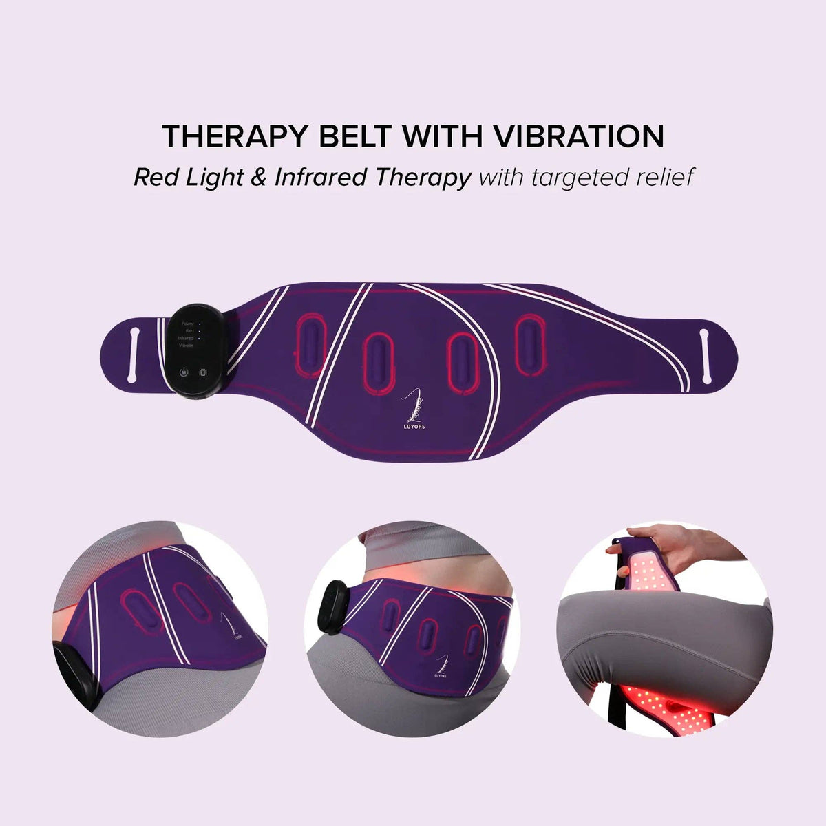 Red Light &amp; NIR Vibration Belt