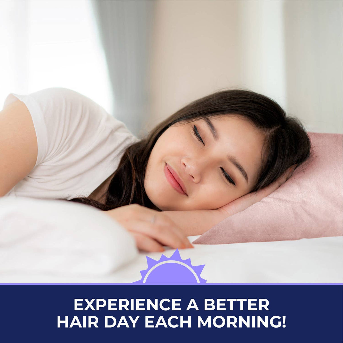 Mercer Studios Satin Pillowcase - 26in x 20in - Smooth Hair