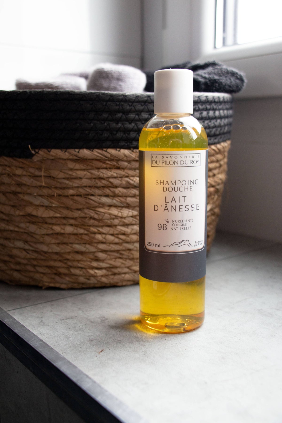 Shampoing-douche au Lait d'ânesse Bio 250ml