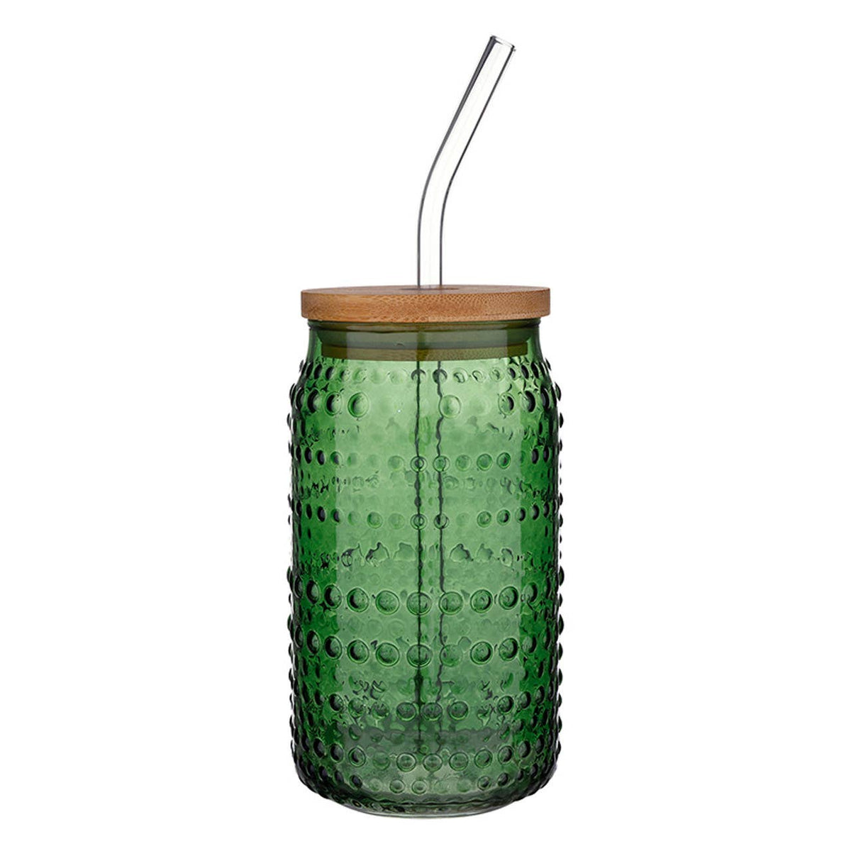 Glass Hobnail Tumbler Pine