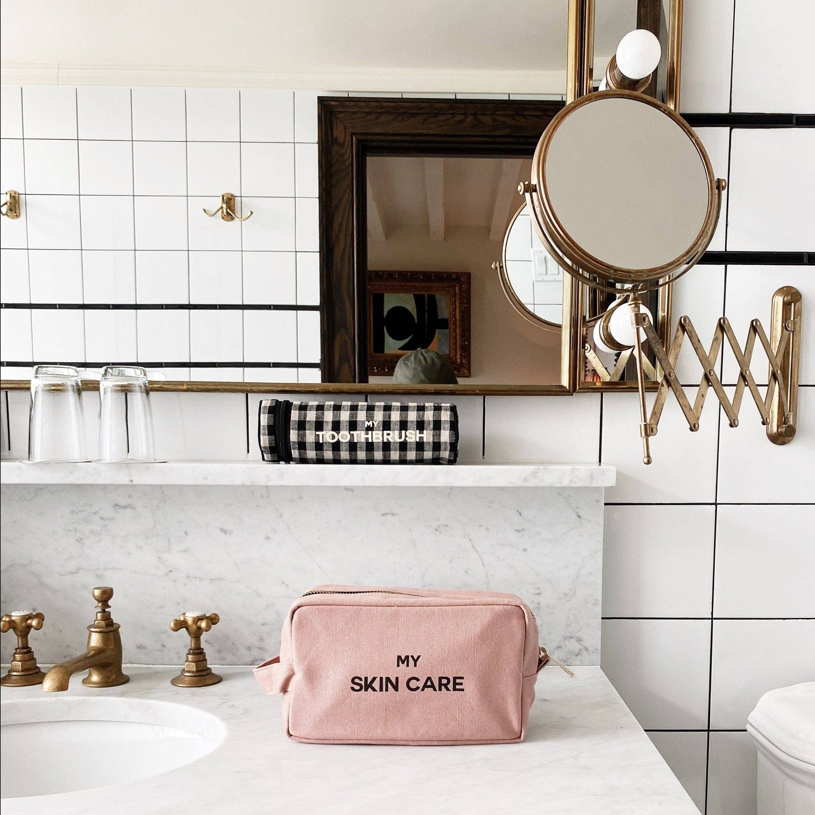 My Skin Care - Organizing Pouch, Pink/Blush