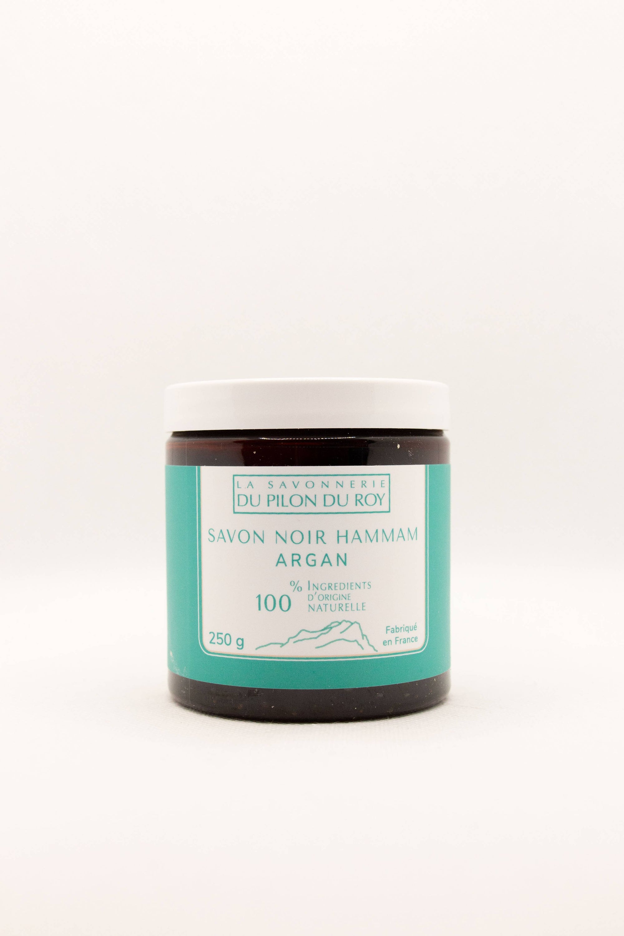 Savon noir Hammam à l'huile d'Argan Bio et Eucalyptus 250g