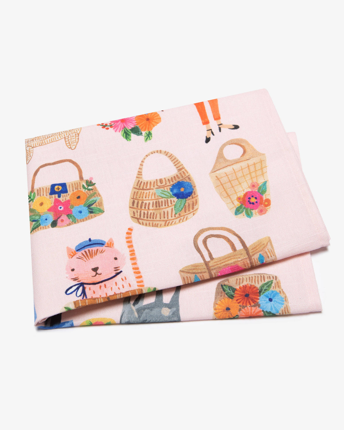 Cotton Tea Towel | Ooh La La Cats
