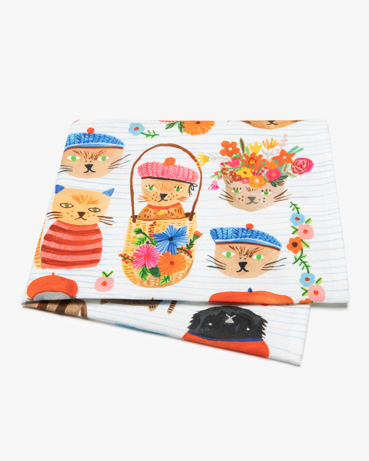 Cotton Tea Towel | Ooh La La Cat’s Meow