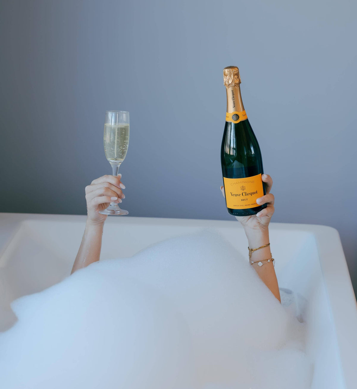 Alameda Soap &amp; Scrub Co. Champagne Glass Candle