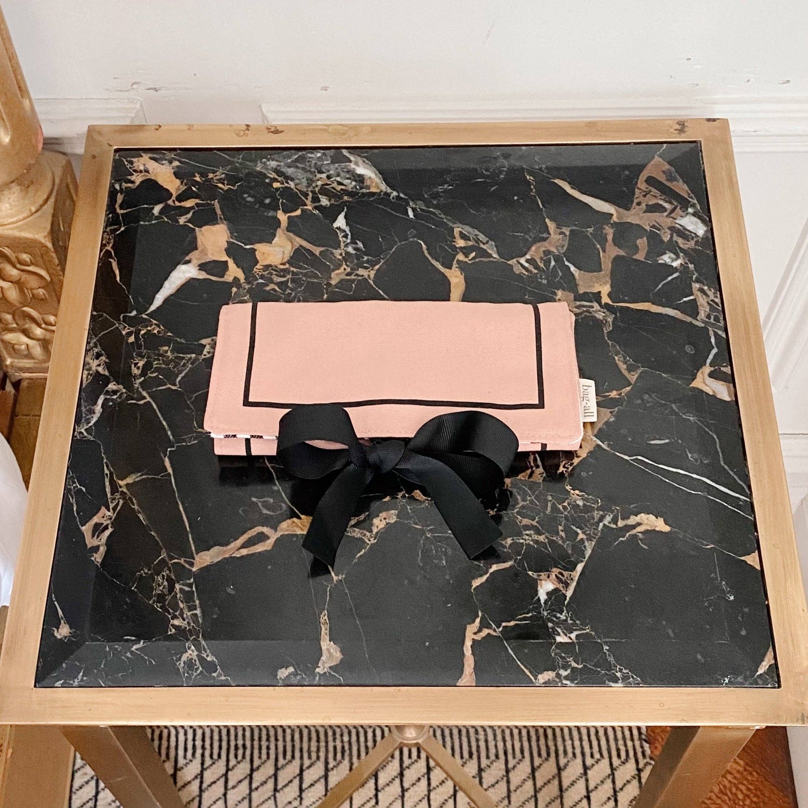 Couture Jewelry Roll, Medium, Pink/Blush