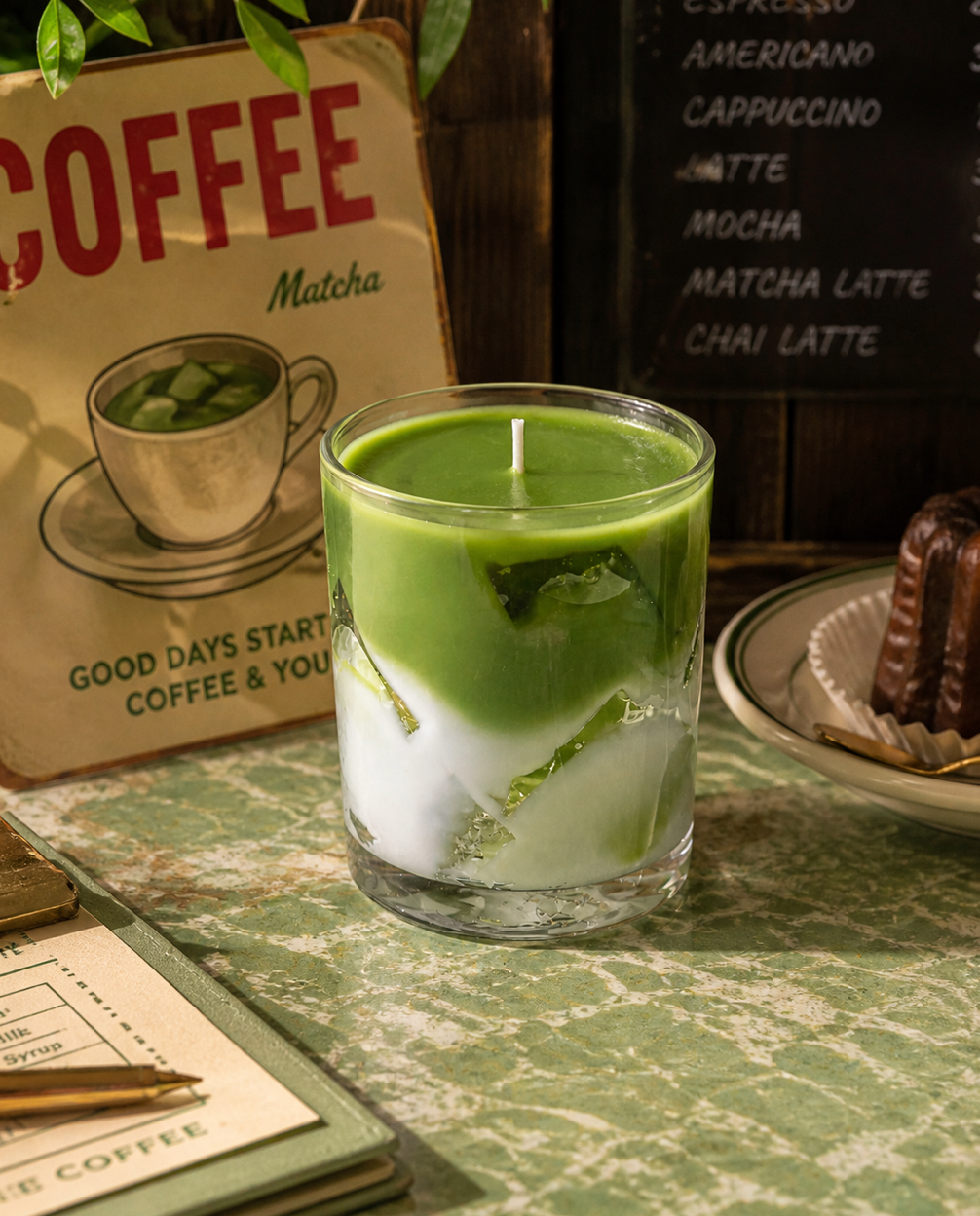 French Toast - Iced Matcha Latte Candle