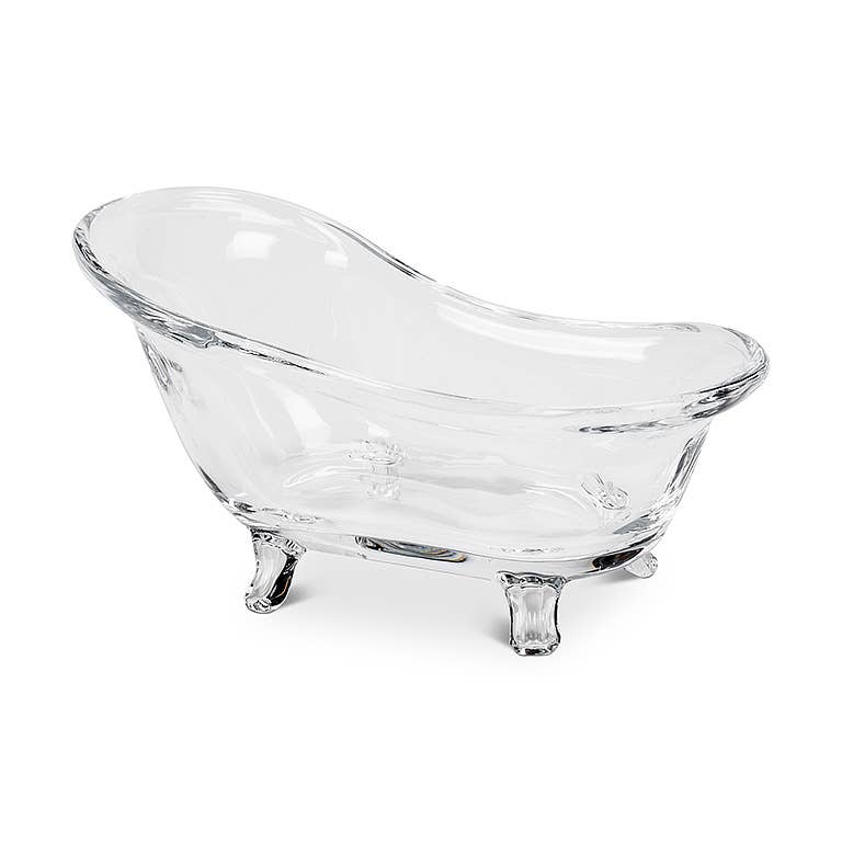 Glass Bathtub Soap Dish