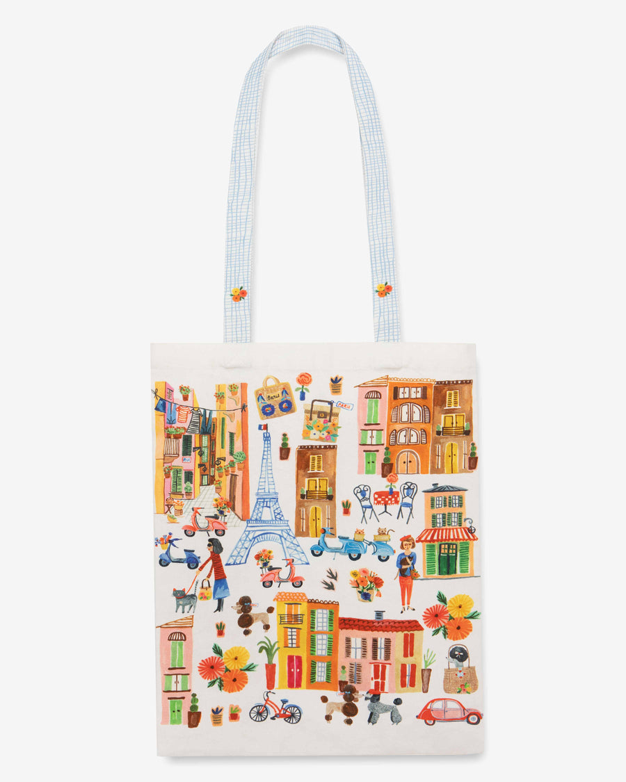 Greetings from Paris Stuffed Tote