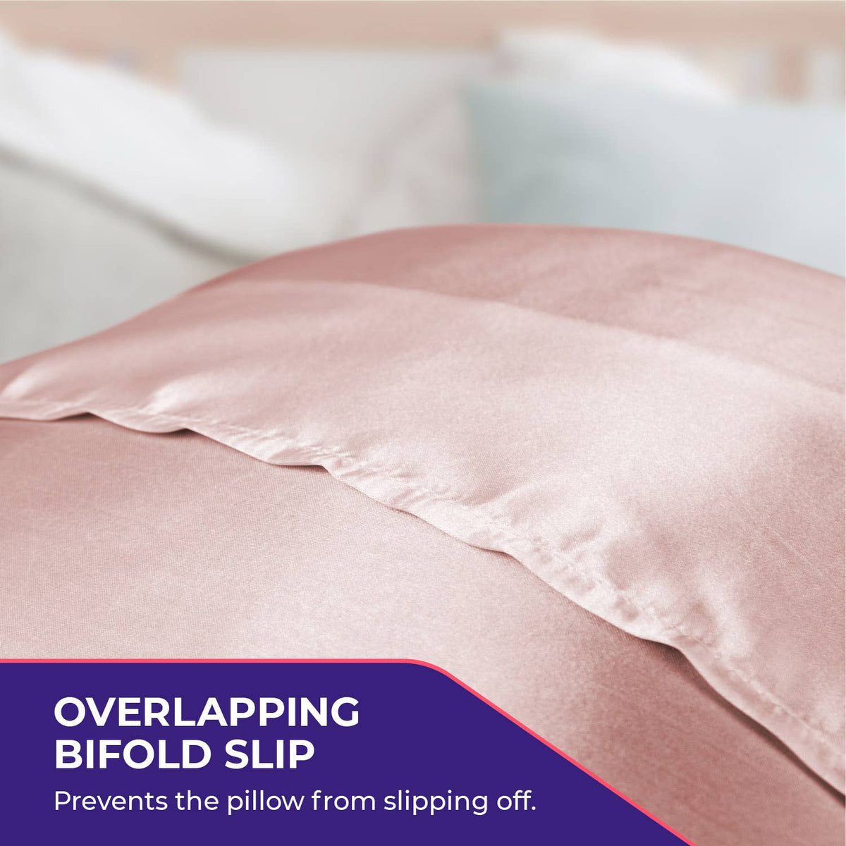 Mercer Studios King Size Satin Pillowcase - 36in X 20in