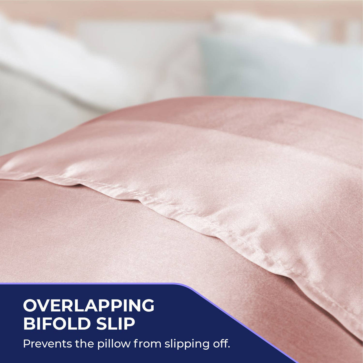 Mercer Studios Satin Pillowcase - 26in x 20in - Smooth Hair