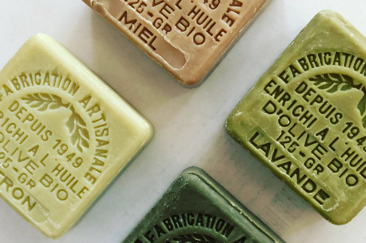 Square Soaps of Marseille made with Organic Oil