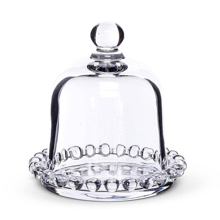 Peony Candle and Ball Edge Plate &amp; Dome Gift Set