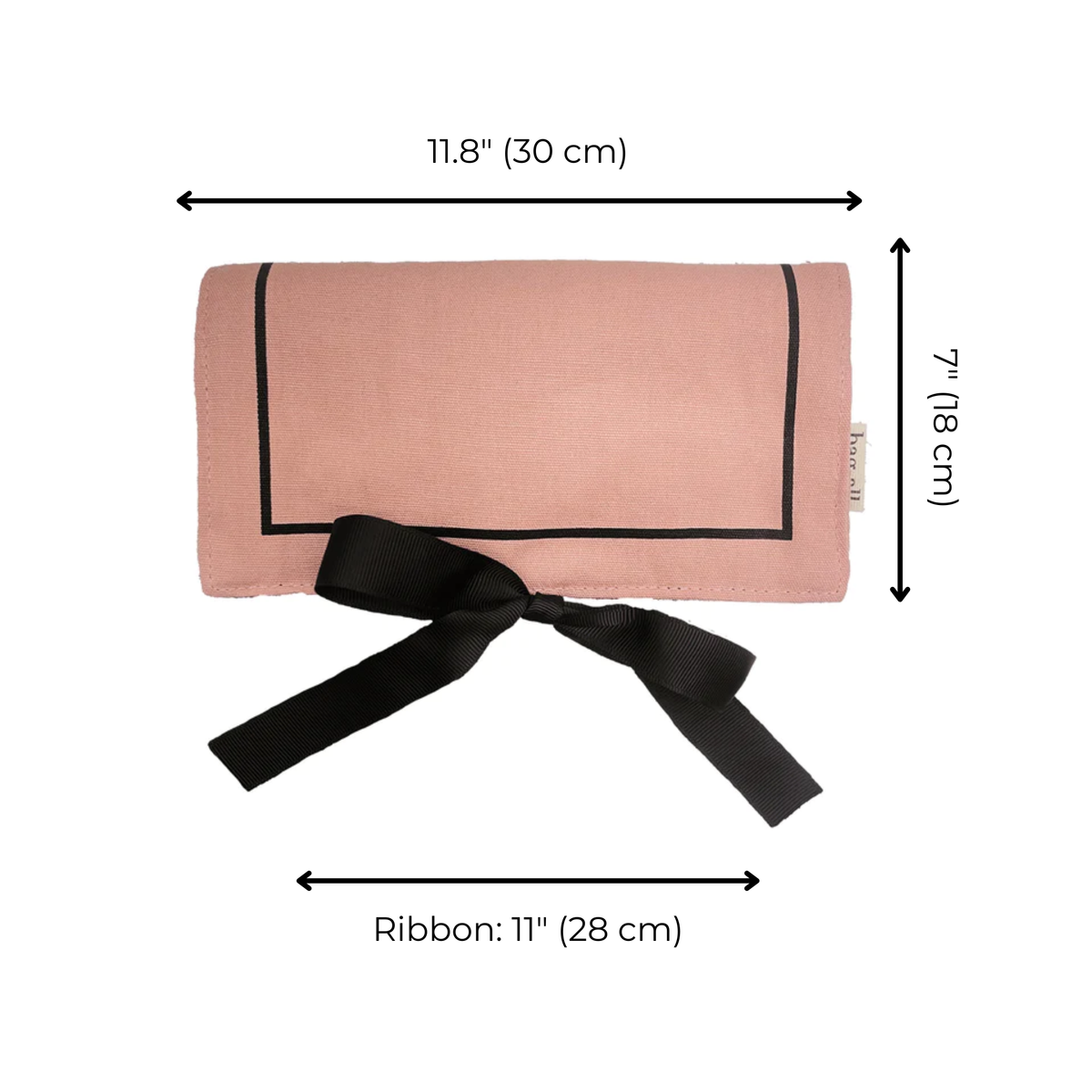 Couture Jewelry Roll, Medium, Pink/Blush