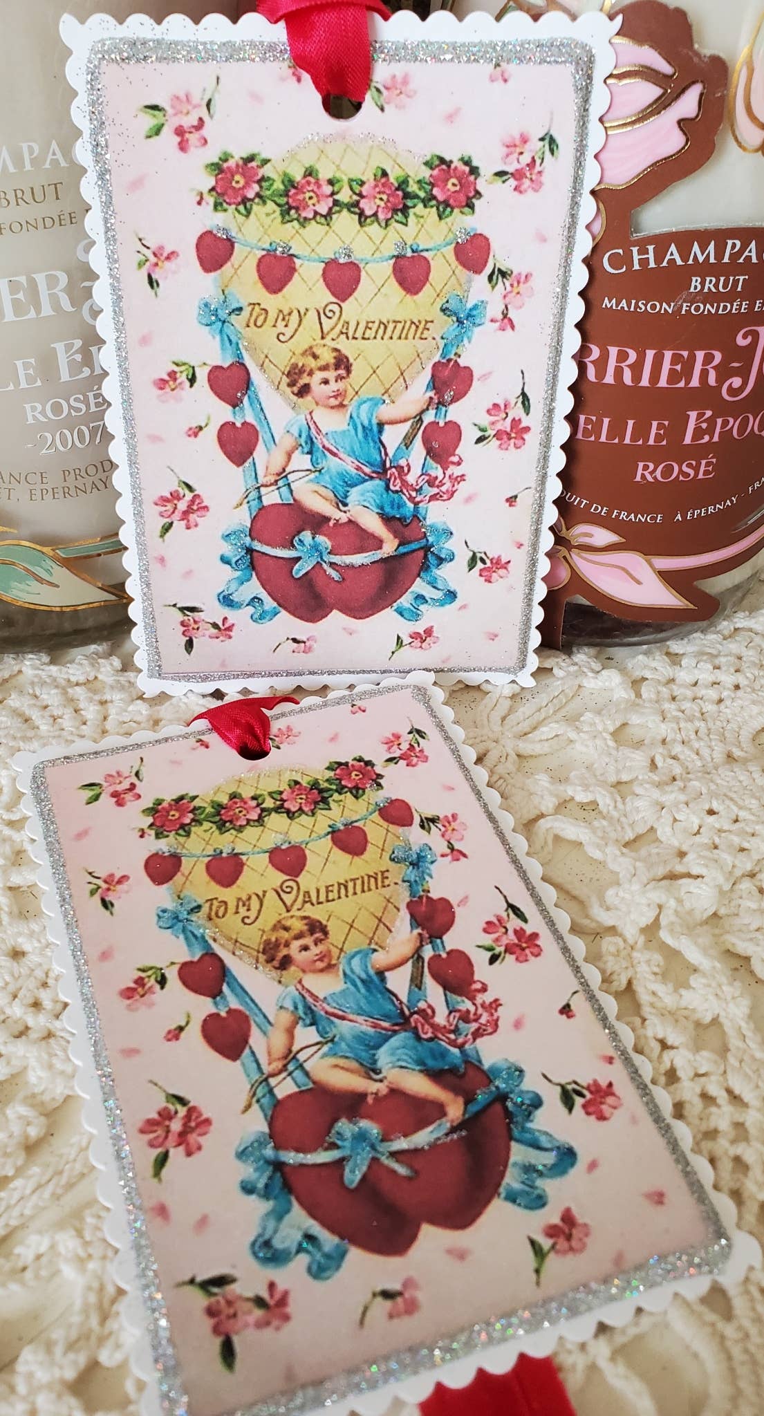 Valentine's Pre Sale - Cherub & Hot Air Balloon