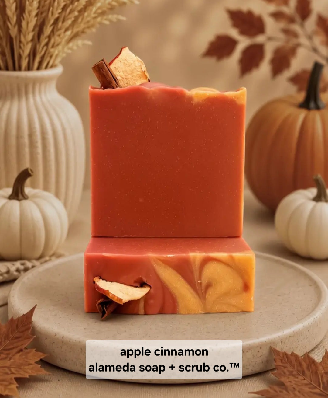 Alameda Soap + Scrub Co.™ Cinnamon Apple Artisan Soap Bar