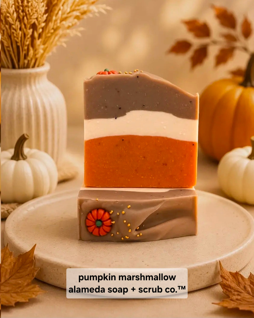 Alameda Soap + Scrub Co.™ Pumpkin Marshmallow Artisan Soap Bar