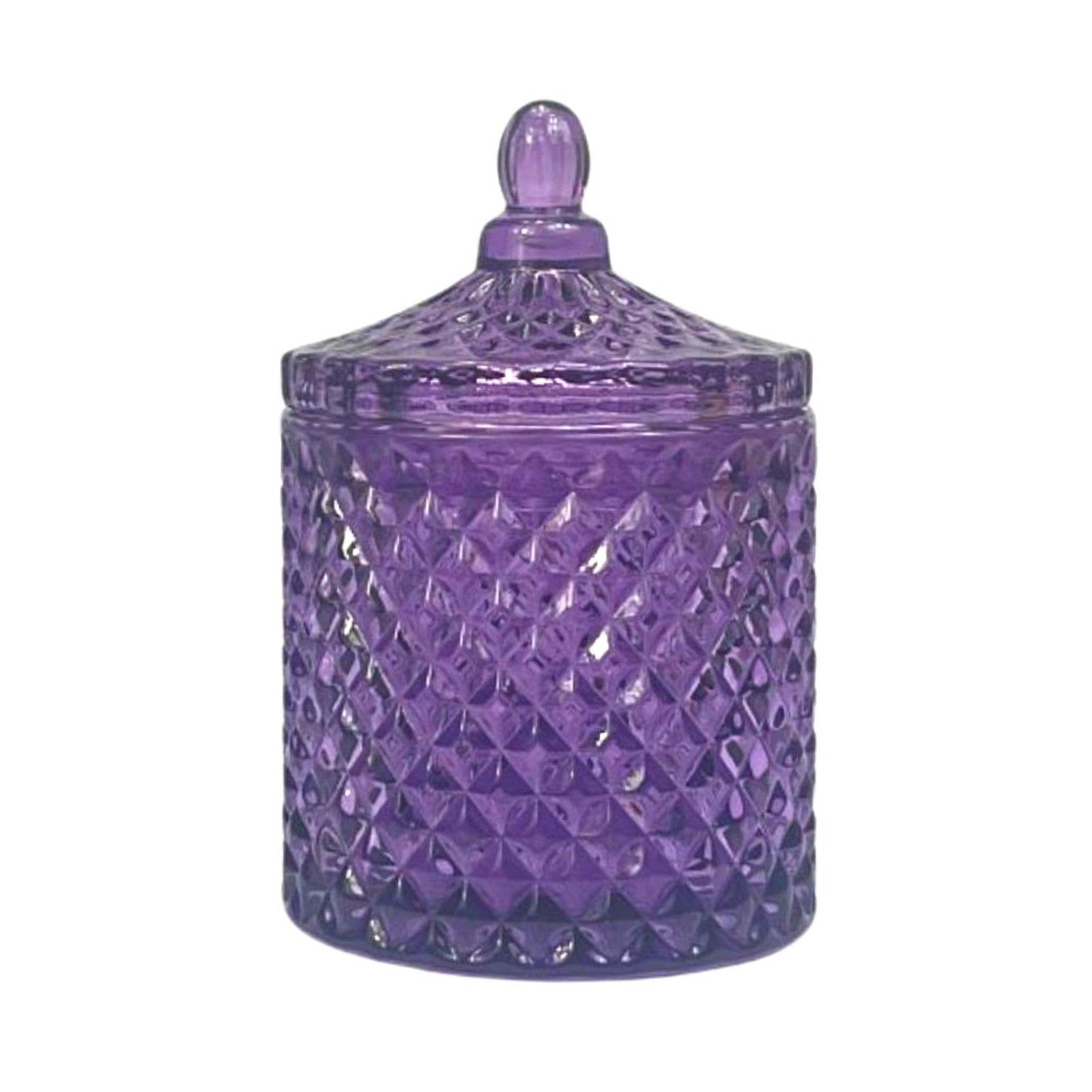 Soy Candle in Lidded France Glass