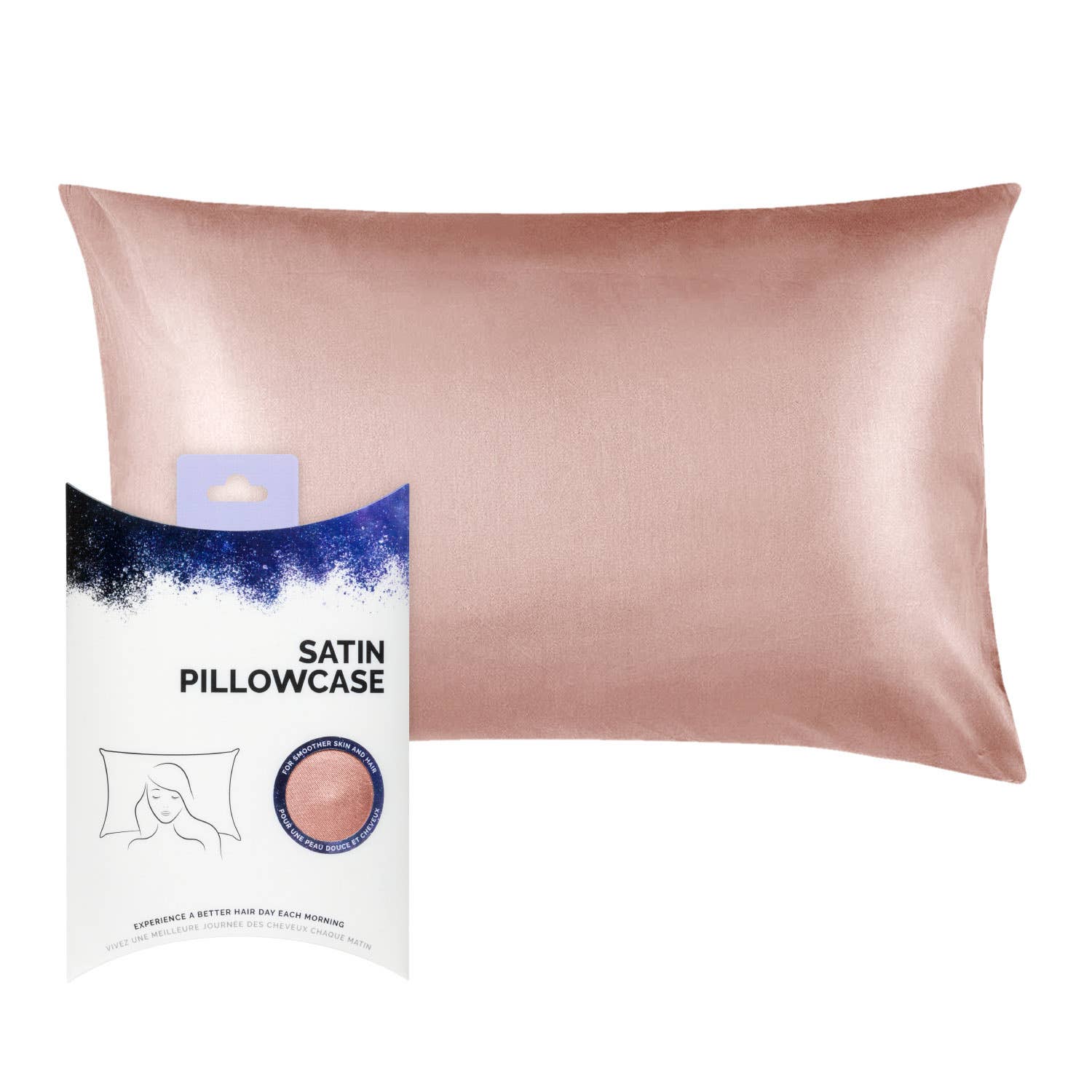Mercer Studios Satin Pillowcase - 26in x 20in - Smooth Hair
