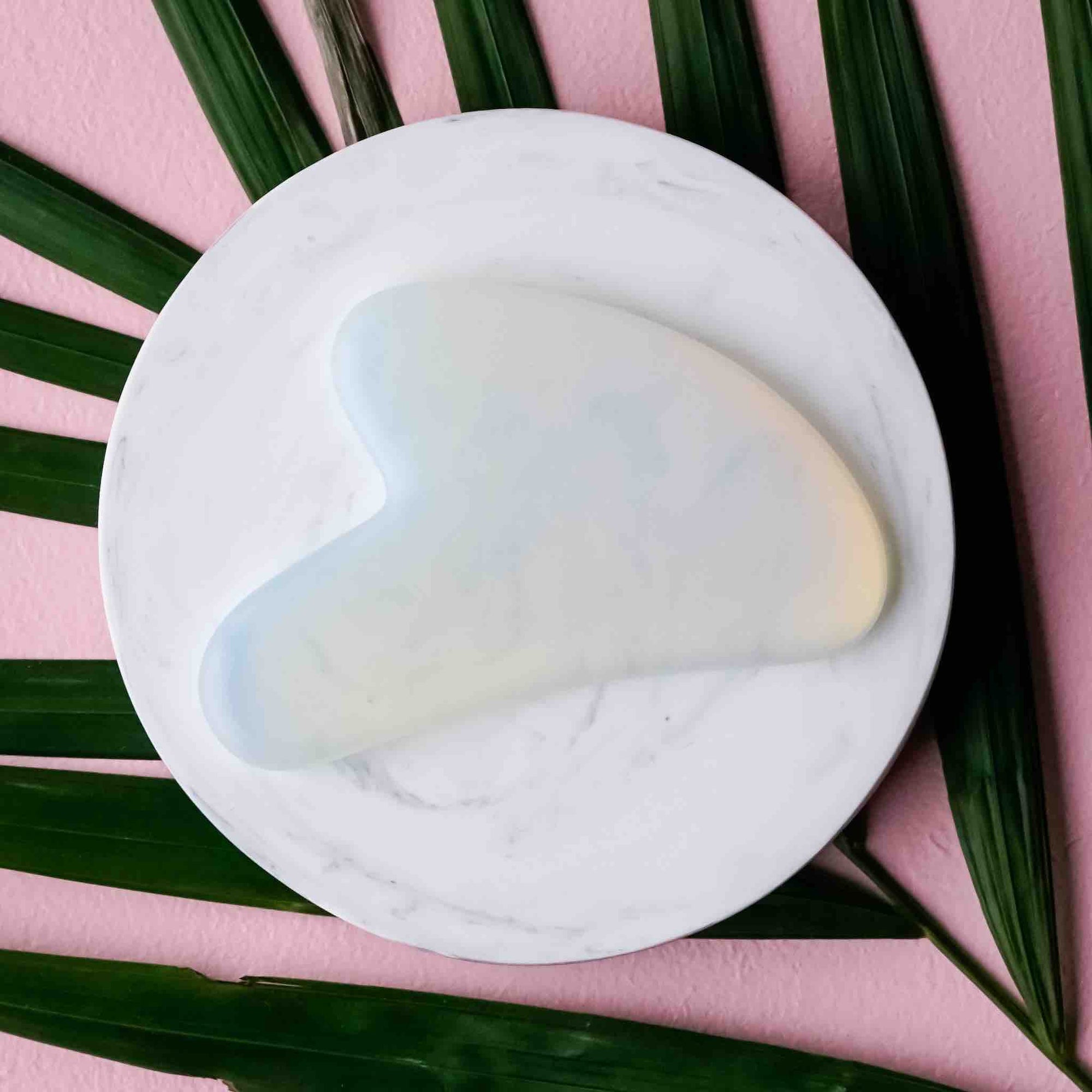 Opalite Gua Sha Stone or Shatter-Resistant Resin